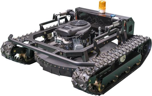 Off-Road Remote Control Lawn Mower, 27hp, 35.43in Width, Self-Charging