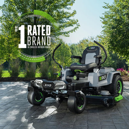 EGO Power+ Electric Zero Turn Riding Mower, 52" Deck, 6 Batteries & Charger - ZT5207L