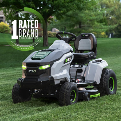 EGO Power+ Electric Riding Tractor Mower, 42" Deck, 6 Batteries & Charger - TR4204