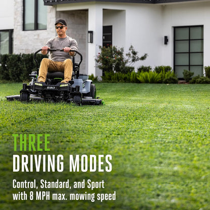 EGO POWER+ Z6 Zero Turn Riding Lawn Mower