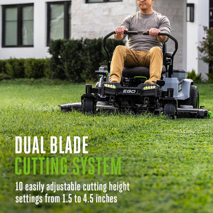 EGO POWER+ Z6 Zero Turn Riding Lawn Mower