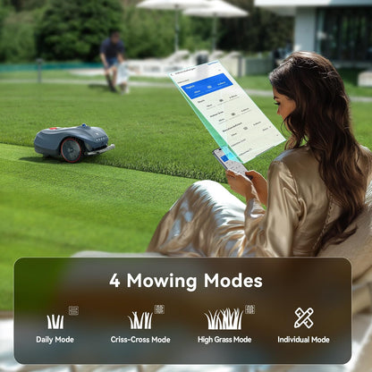 Neomow X SE Wire-Free Robot Lawn Mower, 3D LiDAR & Vision Mapping, 0.75 Acre