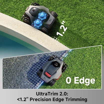MOVA LiDAX Ultra 3000 AWD Robot Lawn Mower, 3D LiDAR & AI Dual Vision, 0.75 Acre